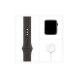 Apple Watch | S6 GPS | 44mm | Aluminum Case with Black Sport Band | Gris