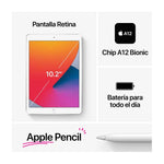 Apple | iPad | 10.2¨| 8th Gen | Wi-Fi | 128GB | Gris