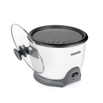 Black & Decker | Olla arrocera | Recubrimiento antiadherente con tecnolog a DURAGLIDE | Capacidad de 20 tazas 1.8L | Plata