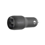 Belkin Boost Charge | Dual USB a Car Charger 24w | Negro