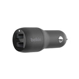 Belkin Boost Charge | Dual USB a Car Charger 24w | Negro