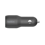 Belkin Boost Charge | Dual USB a Car Charger 24w | Negro