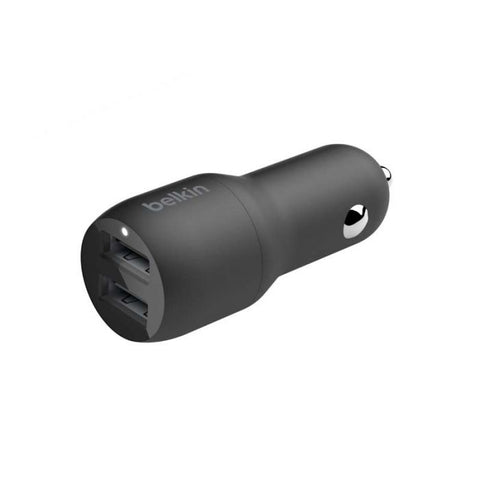 Belkin Boost Charge | Dual USB a Car Charger 24w | Negro