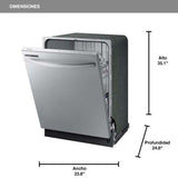 Samsung Lavavajillas | Digital Touch Control | 55 dBA en acero inoxidable