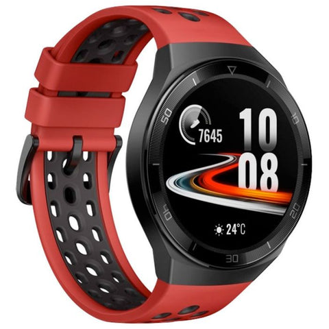 Bundle Smartwatch Huawei GT2E Hector | 46mm | Lava Red | Gratis Pesa