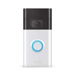 Ring Video Doorbell 1 2nd Gen Satin Nickel | Negro/ Plata