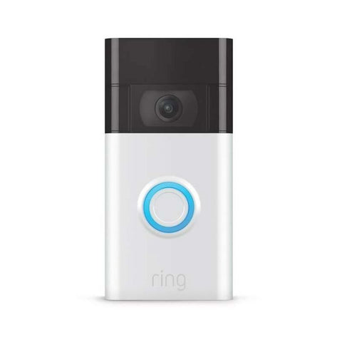 Ring Video Doorbell 1 2nd Gen Satin Nickel | Negro/ Plata