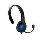 PDP AUDIFONO | ACC LVL 30 CHAT | PS4 Mic con cancela Ruido mute con flip | GRIS