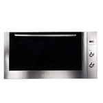 Horno Electrico | 220v 105 litros | acero controlmec y reloj digital | 2 quemadores | 2 rejillas | 1 bandeja | temperatura 250 | Negro