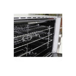 Horno Electrico | 220v 105 litros | acero controlmec y reloj digital | 2 quemadores | 2 rejillas | 1 bandeja | temperatura 250 | Negro