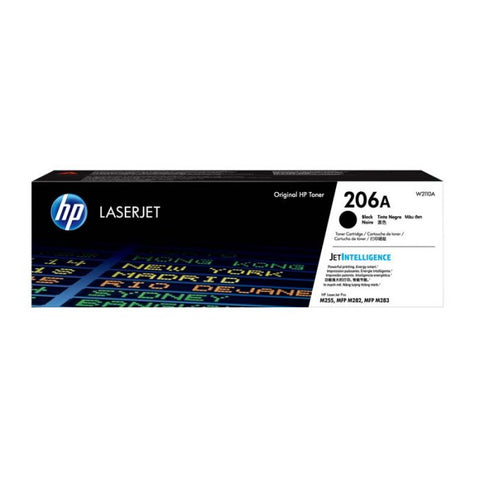 HP Tóner 206A Laserjet Original (W2110A) | Negro