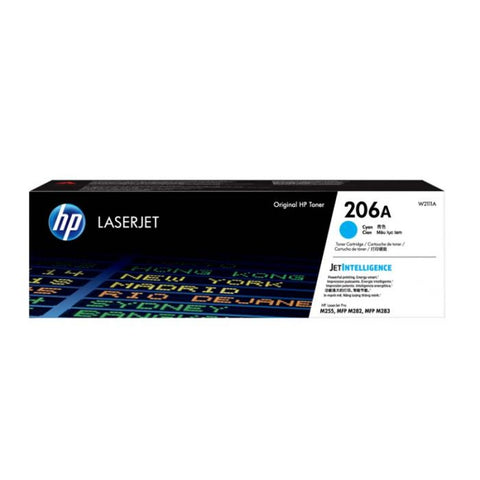 HP Tóner 206A Cian Laserjet Original (W2111A) | Cian