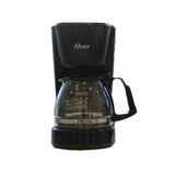 OSTER | CAFETERA | 5 TAZAS | JARRA DE VIDRIO | NEGRO