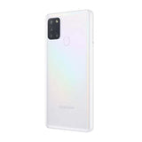 SAMSUNG A21S | Octa-Core 4x2.0+4x2.0 | 3GB Ram | 32GB | CAM 48+8+2+2MP | 13MP | Huella Digital | Pantalla 6.5" | bat 5000mAh | Android 10, OneUI 2.0 | BLANCO