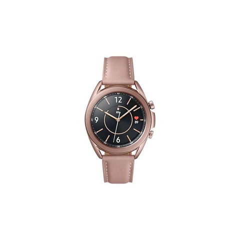 SAMSUNG | GALAXY WATCH3 | 41MM | Bisel Giratorio SPO2 | IP68 | 5ATM | MIL STD| CUERO | BRONZE