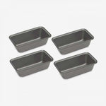 Cuisinart | Set molde para pan 4pc | Gris