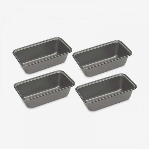 Cuisinart | Set molde para pan 4pc | Gris