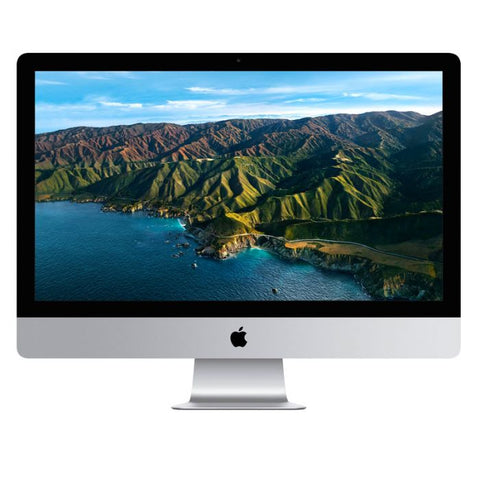 Apple | iMac | Intel 8 core i7 3.8GHz | 8GB Ram | 512GB SSD | 27¨Pantalla | 5 k Retina Ghaphics Radeon Pro 5500 XT | 8GB | USB A | USB C | SD Card | Wifi | AC | Bluetooth 5.0 | Mac OS | ENGLISH | PLATA