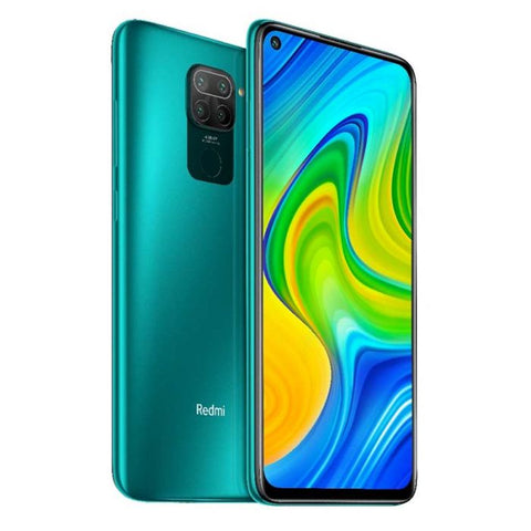 XIAOMI REDMI NOTE9 | Octa core 2X2.0 6x1 8 GHz | 4GB RAM | 128GB | CAM 48MP 8 2 2MP 13MP | PANTALLA 6.53¨ | bat 5020mAh| Huella DIGITAL | Android 10 MIUI12 | Verde