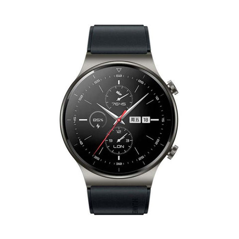 Huawei | Reloj GT2 PRO | 46MM | GRTIS PESA DIGITAL | BAT 15DIAS Monitor de SP02| REP MUSICA VO2MAX4 | 100 MODOS DE EJERCICIO | 15 PROFESIONAL | 4GB | 5ATM | RESISTE | NEGRO