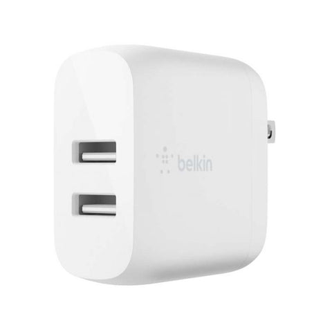 WALL CHARGER DUAL USB A 24W | BLANCO