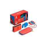 NINTENDO | CONSOLA SWITCH | MARIO ROJO AZUL | (NO INCLUYE JUEGO) HAD-S-RAAAF