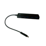 OKAHAMA | HUB USB C TO USB 4 PORTS | NEGRO