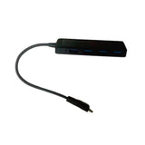 OKAHAMA | HUB USB C TO USB 4 PORTS | NEGRO