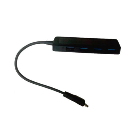 OKAHAMA | HUB USB C TO USB 4 PORTS | NEGRO