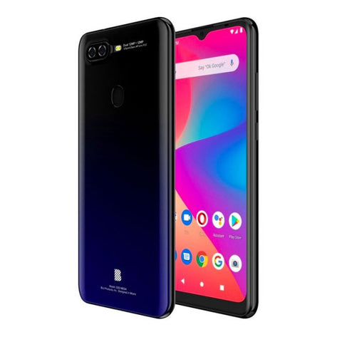 BLU | G50 MEGA | Octa core 1.6 GHz | 2GB RAM | 32GB EXP 64GB | CAM 12 12MP 8MP | Pantalla 6.5¨| BAT 4000mAh | CARGA 10W | Android 10 | Negro