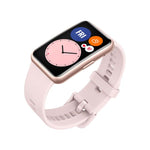 Huawei WATCH FIT | 1.64¨ |Bat 10 dias |12 Entrenador con Animacion | Resi Agua 5ATM | Monitor | SPO2 | ESTRES | Ritmo Cardiado | freq Cardiaca 24 7 96 | Modo de ENTRE | SAKURA PINK