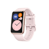 Huawei WATCH FIT | 1.64¨ |Bat 10 dias |12 Entrenador con Animacion | Resi Agua 5ATM | Monitor | SPO2 | ESTRES | Ritmo Cardiado | freq Cardiaca 24 7 96 | Modo de ENTRE | SAKURA PINK