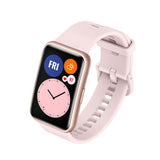 Huawei WATCH FIT | 1.64¨ |Bat 10 dias |12 Entrenador con Animacion | Resi Agua 5ATM | Monitor | SPO2 | ESTRES | Ritmo Cardiado | freq Cardiaca 24 7 96 | Modo de ENTRE | SAKURA PINK