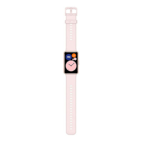 Huawei WATCH FIT | 1.64¨ |Bat 10 dias |12 Entrenador con Animacion | Resi Agua 5ATM | Monitor | SPO2 | ESTRES | Ritmo Cardiado | freq Cardiaca 24 7 96 | Modo de ENTRE | SAKURA PINK