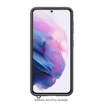 Samsung | Estuche s21 | Protectivo | Marco Transparente para GALAXY S21 | NEGRO