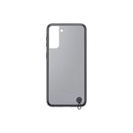 Samsung | Estuche s21 | Protectivo | Marco Transparente para GALAXY S21 | NEGRO