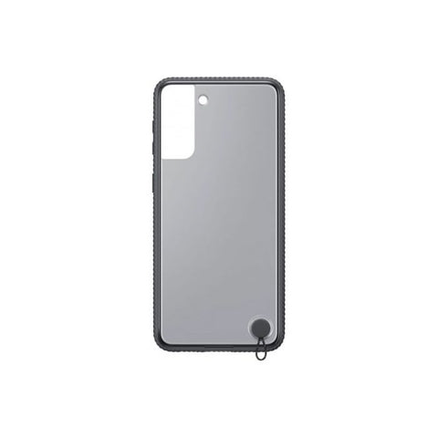 Samsung | Estuche s21 | Protectivo | Marco Transparente para GALAXY S21 | NEGRO