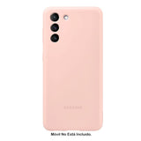 SAMSUNG | ESTUCHE SILICONE | S21 | ROSADO