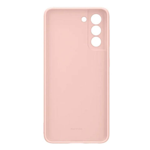 SAMSUNG | ESTUCHE SILICONE | S21 | ROSADO