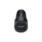 SAMSUNG | CARGADOR | RAPIDO DE AUTO | 15W | 2 PUERTO | USB | NEGRO