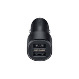 SAMSUNG | CARGADOR | RAPIDO DE AUTO | 15W | 2 PUERTO | USB | NEGRO