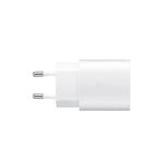 SAMSUNG | CARGADOR DE PARED C | 25W | SIN CABLE | BLANCO
