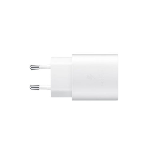 SAMSUNG | CARGADOR DE PARED C | 25W | SIN CABLE | BLANCO