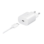 SAMSUNG | CARGADOR DE PARED C | 25W | SIN CABLE | BLANCO