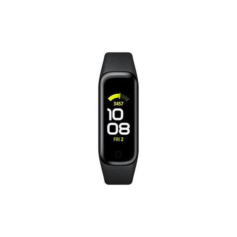 Samsung Reloj FIT2 | Bat 21 dias | 5 Funciones de Ejercicio | Recordatoio de Lava mano | Patrones de sueño | bluetooth 5.1| mas de 70 esferas | NEGRO