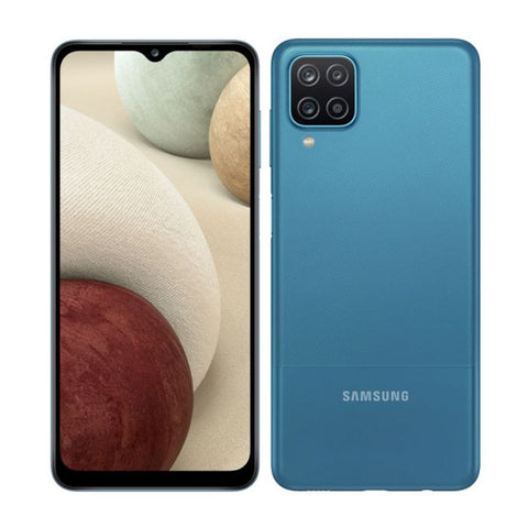 Samsung A12 | Octa Core 4X2.3 4X1.3GHZ | 4GB RAM | 64GB EXP 1TB | CAM 48 5 2 2MP 8MP 10X | Digital Pantalla 6.5¨ | BAT 5000mAh | Android 10.0 | AZUL