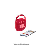 JBL | BOCINA Clip4 | Inalambrico Con Bluetooth | Rojo