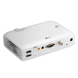 LG | PROYECTOR | ULTRA PORTATIL | LED DE HASTA 30 000 | HORAS 550 ANSI | HD 1270X720 | BATERIA HASTA 2.5 HORAS | WIRELESS | MIRRONING | BLUETOOH | USB | PLUG & PLAY | BLANCO