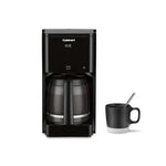 Cuisinart | Cafetera Con Pantalla Táctil Programable | Capacidad De 14 Tazas | Negro
