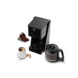 Cuisinart | Cafetera Con Pantalla Táctil Programable | Capacidad De 14 Tazas | Negro